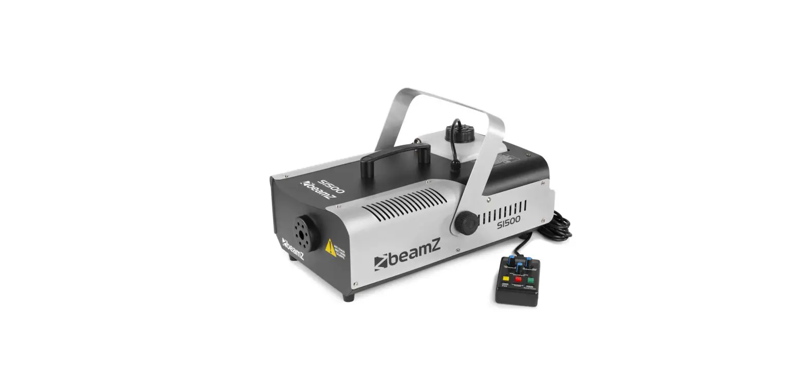Beamz S1500 Led Smoke Machine With Timer Control Instruction Manual
