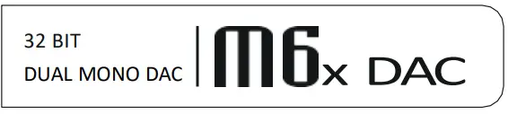 MUSICAL FIDELITY m6x DAC 32 Bit Dual Mono Dac logo 1