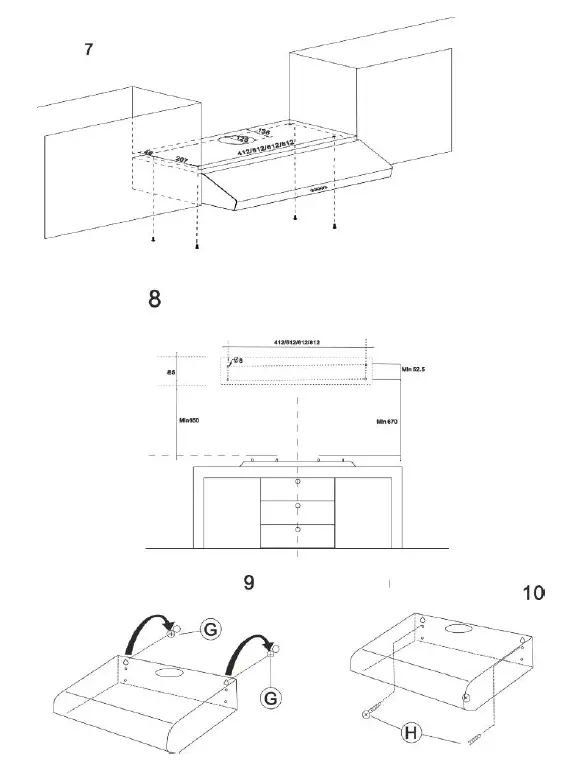 vatti Slim Cooker Hood FIG 10