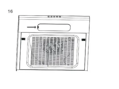 vatti Slim Cooker Hood FIG 11