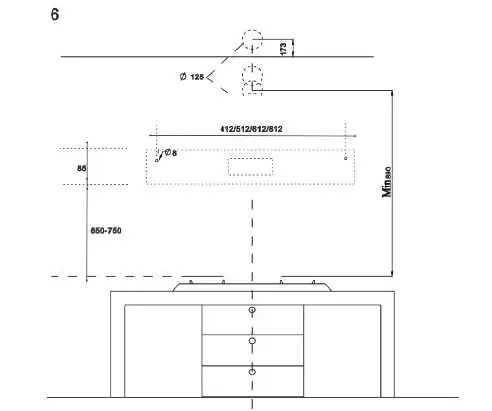 vatti Slim Cooker Hood FIG 9