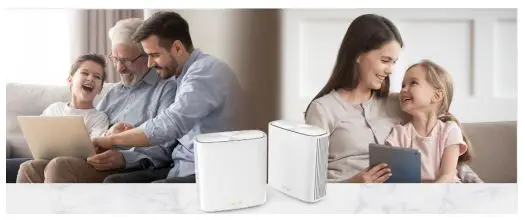 XD6 AX5400 ASUS ZenWiFi Daul-band Mesh WiFi 6 User Guide - Whole-Home Coverage