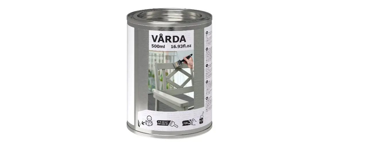 Ikea 403.331.01 Vårda Outdoor Use Wood Stain Instructions