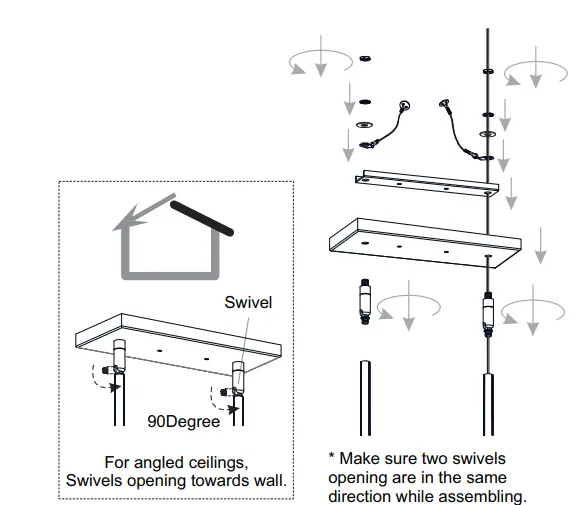 QUOIZEL-HLY336B-Halsey-3-Light-Brushed-Nickel-Linear-Chandelier-FIG-6