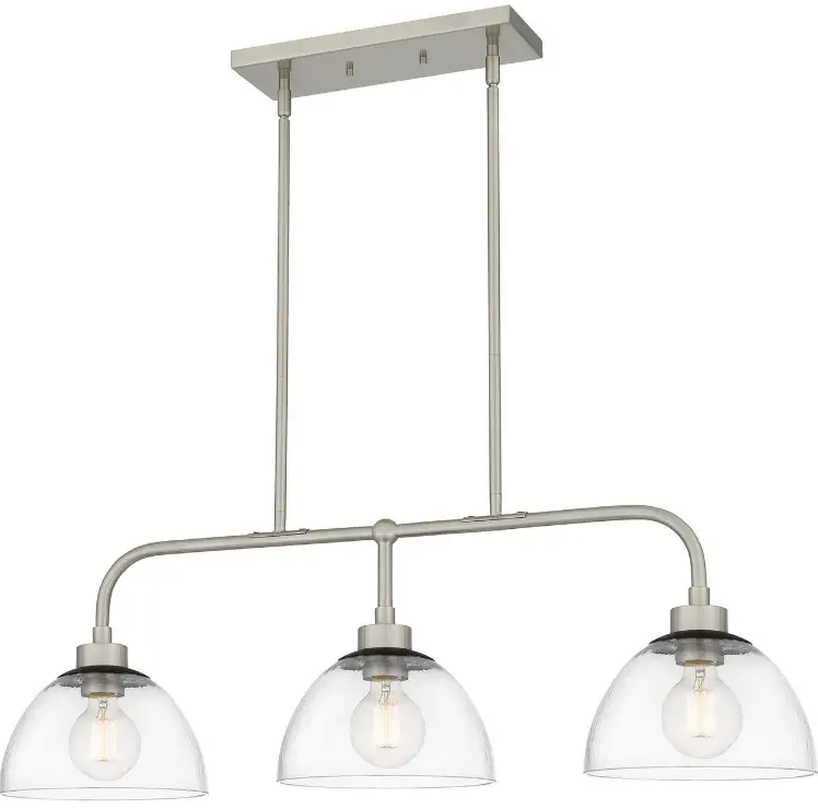 QUOIZEL-HLY336B-Halsey-3-Light-Brushed-Nickel-Linear-Chandelier-PRODUCT