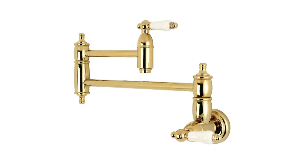 Kingston Pot Filler In Polished Brass User Guide