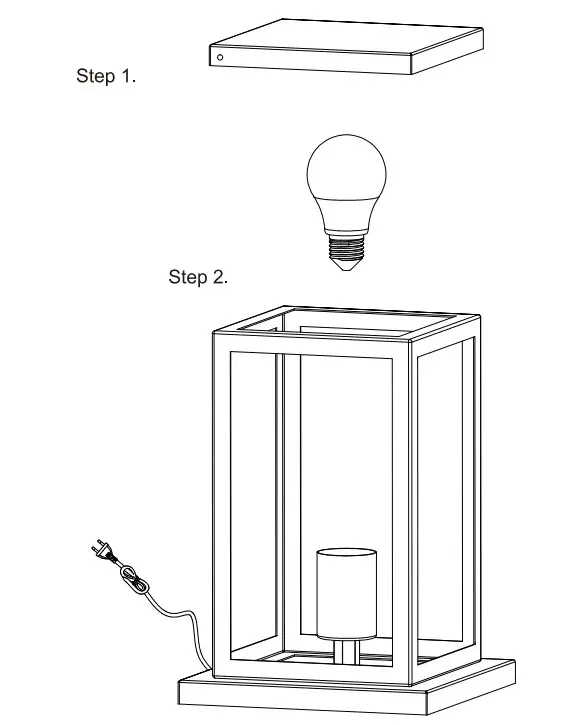 NOVA LIFE Tijuana Table Lamp IP44 - Figure 3