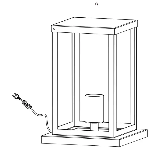 NOVA LIFE Tijuana Table Lamp IP44 - Figure 4