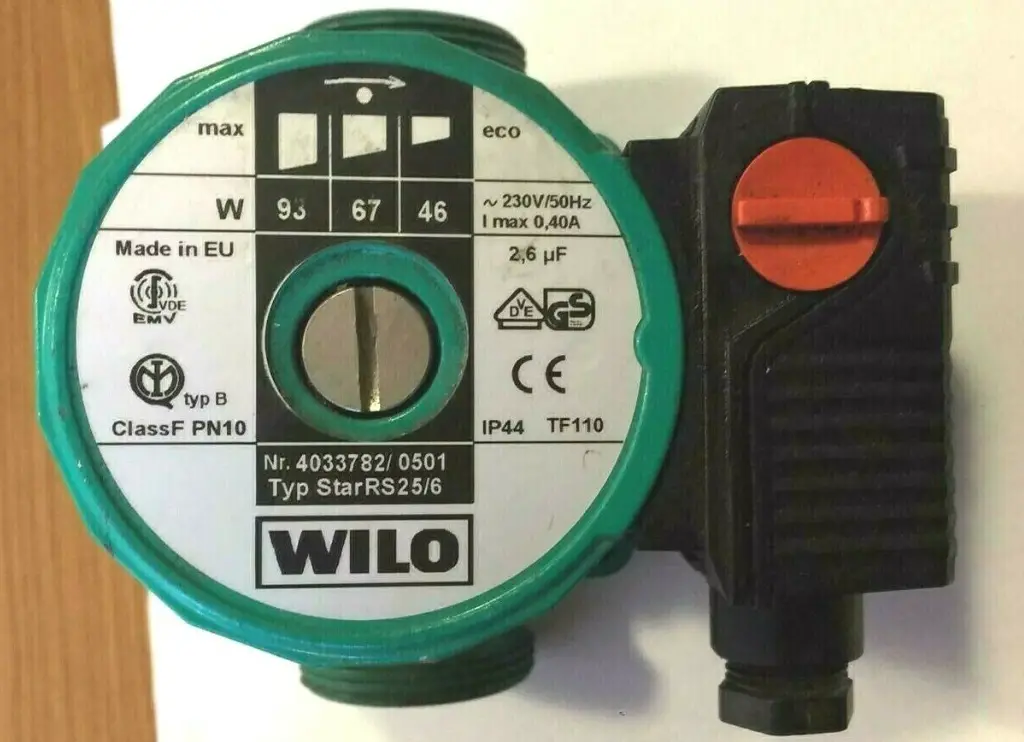 Wilo-star Rs Cast Iron Circulation Pump Instruction Manual Wilo-star Rs Cast Iron Circulation Pump Instruction Manual