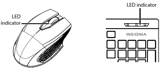 insignia NS-PNC7011 Wireless Keyboard and Mouse Combo 8