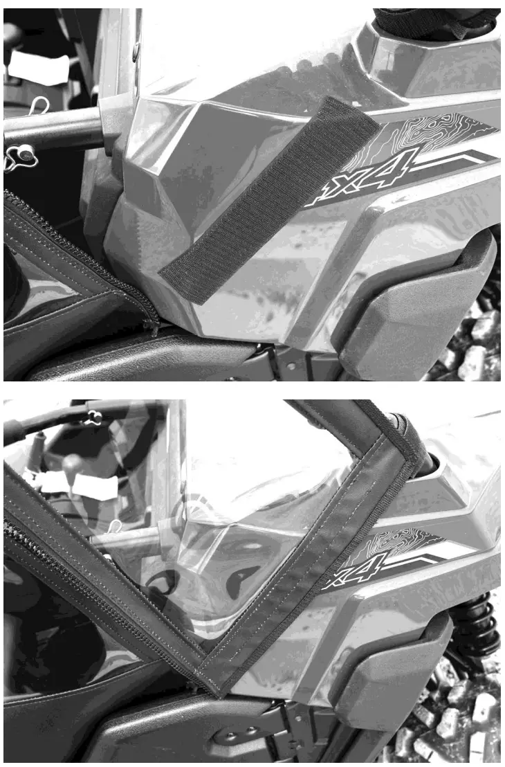 FALCON RIDGE YA-WOLVERINE-FC04 Full Cab with Aero Vent Poly Windshield - fig 2