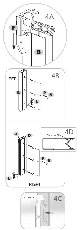 LARSON-GrandVue-800 9-ft x 8-ft-Retractable-Single-Garage-Door-Screen-fig-16