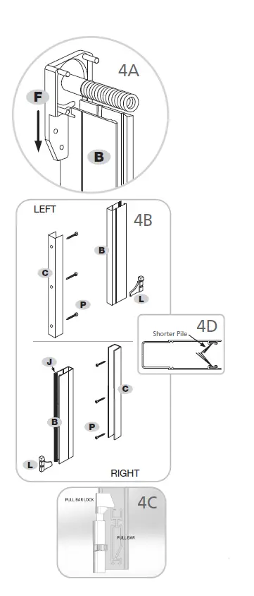 LARSON-GrandVue-800 9-ft x 8-ft-Retractable-Single-Garage-Door-Screen-fig-8