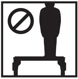 Do Not Stand Icon