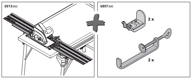 Accessories not included