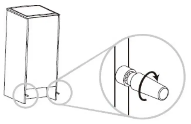 SCHNEIDER SCCL329VR 1 Door Standing Refrigerator - fig 1