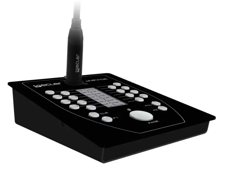 ecler eMPAGE Digital Paging Station-
