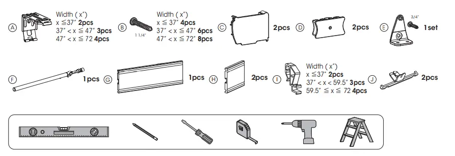 CHICOLOGY PreCut Cordless Room Darkening Faux Wood Blinds - Fig