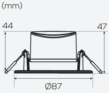 elco 480003 Ellen 230V Ceiling Light-fig2
