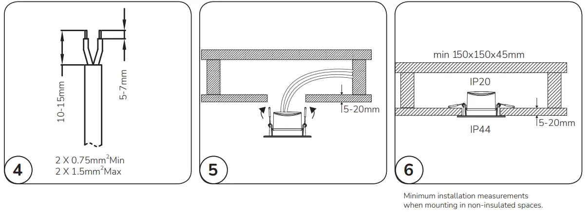elco 480009 Sara 230V Ceiling Light-fig5