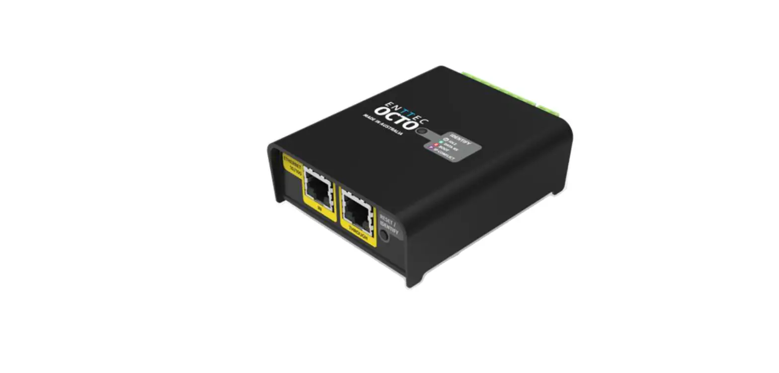 Enttec 71521 Octo Led Pixel Controller User Manual
