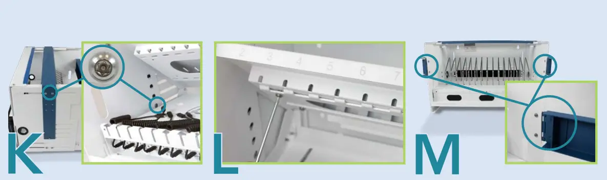 JAR SYSTEMS CS 1610 Essential Charging Station - Included 5