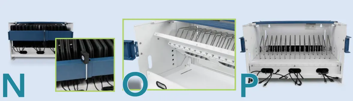 JAR SYSTEMS CS 1610 Essential Charging Station - Included 6