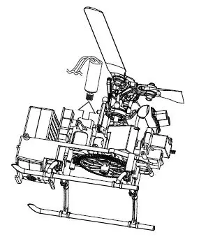 RTF MODSTER BO 105 Flybarless Electric Helicopter-18