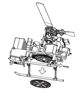 RTF MODSTER BO 105 Flybarless Electric Helicopter-19