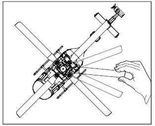 RTF MODSTER BO 105 Flybarless Electric Helicopter-7