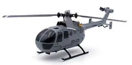RTF MODSTER BO 105 Flybarless Electric Helicopter
