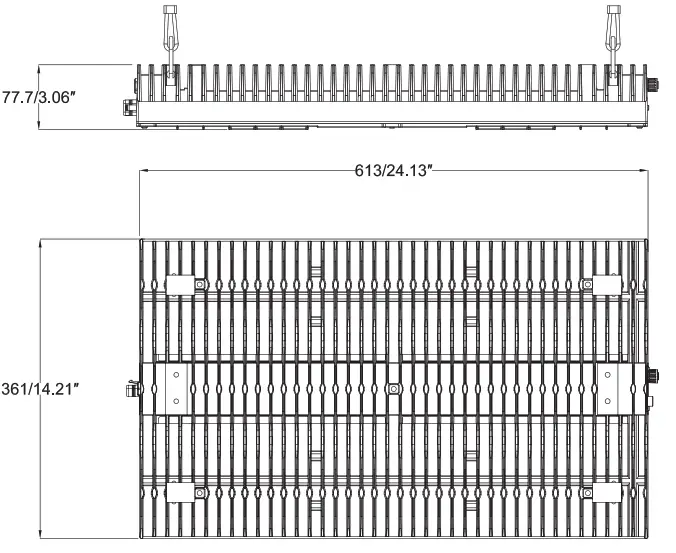 PHOTOBIO CX 2125 Compact High Performance LED Fixture - fig 10