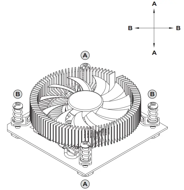 SilverStone NT07-1700 Silent Air Coolers - fig 2