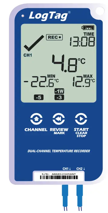 LogTag-UTRED30-16-Vaccine-Monitoring-Data-Logger
