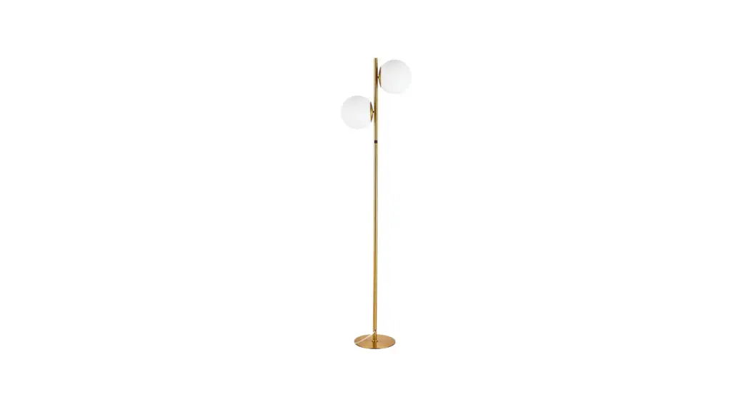 Dainolite Fol-662f Folgar 66.75-in Aged Brass Stick Floor Lamp Instruction Manual