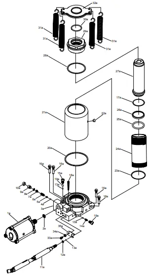 PITTSBURGH AUTOMOTIVE 63273-UPC 22 ton Air-Hydraulic Floor Jack-fig9