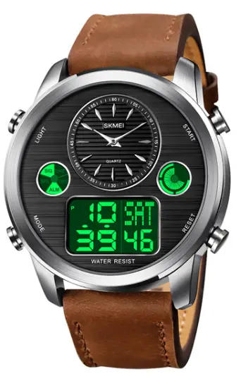 SKME 1653 Dual Time Watch