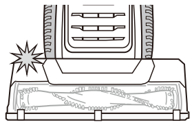 Eureka NEU610 series PowerSpeed Multi-Surface Upright Bagless Vacuum Cleaner - brushroll
