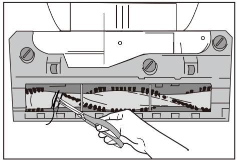 Eureka NEU610 series PowerSpeed Multi-Surface Upright Bagless Vacuum Cleaner - lower handle