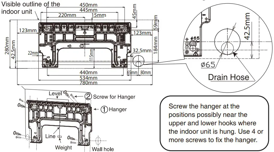 Direct Mounting On The Wall