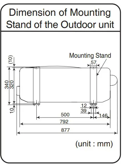 Installation of Outdoor Unit