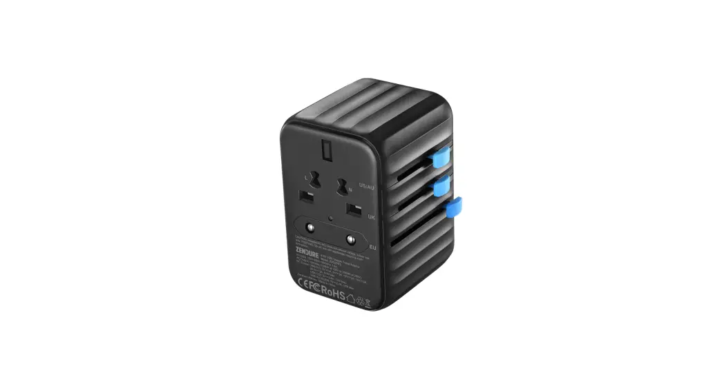 Zendure Passport Ii Pro 61w Pd Fast Charge Global Travel Adapter User Manual