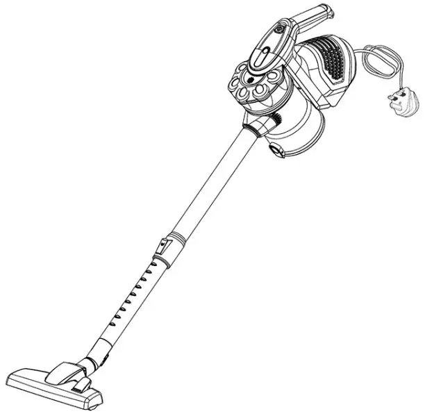 vytronix HSV3 Corded Stick Vacuum Cleaner -