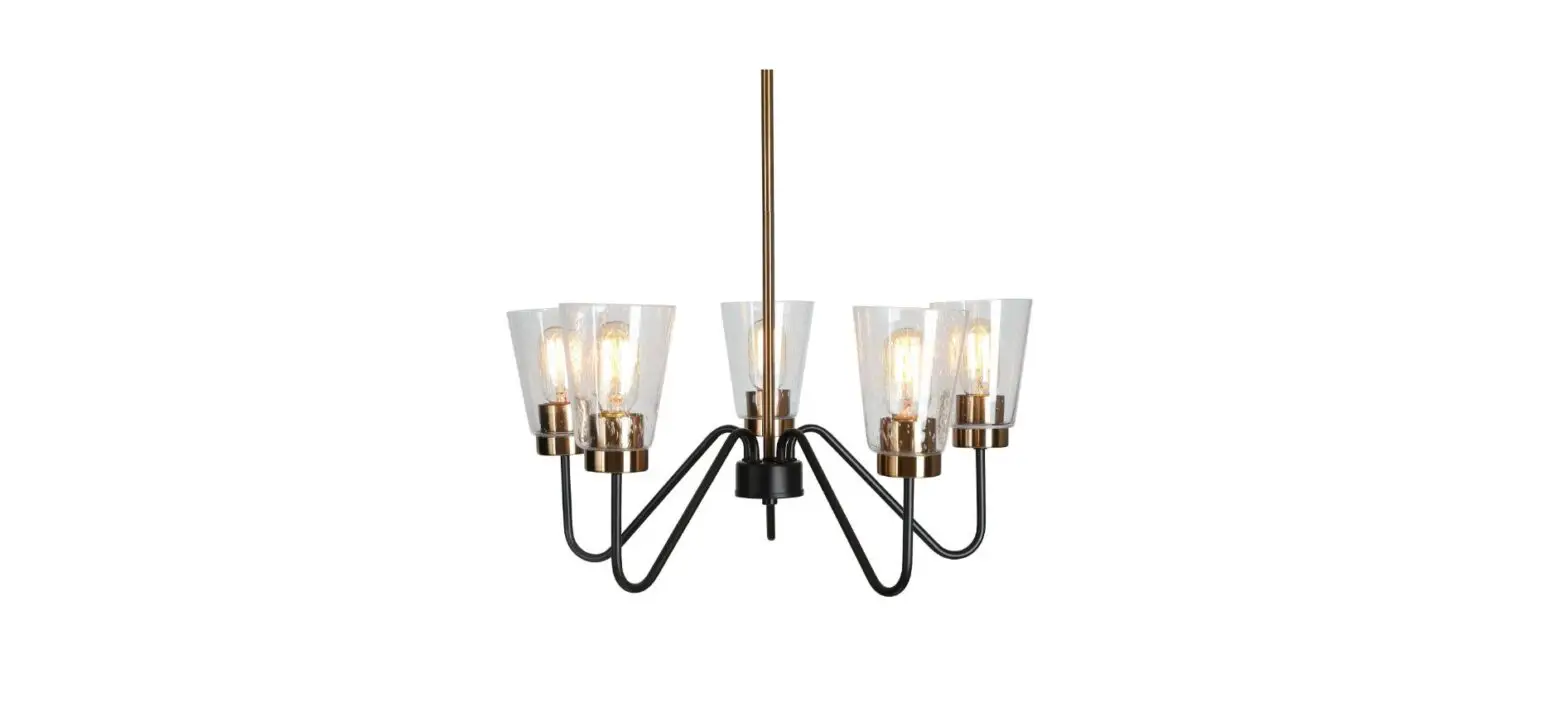 Zevni A04759 5-light Brass Transitional Chandelier Instruction Manual Zevni A04759 5-light Brass Transitional Chandelier Instruction Manual