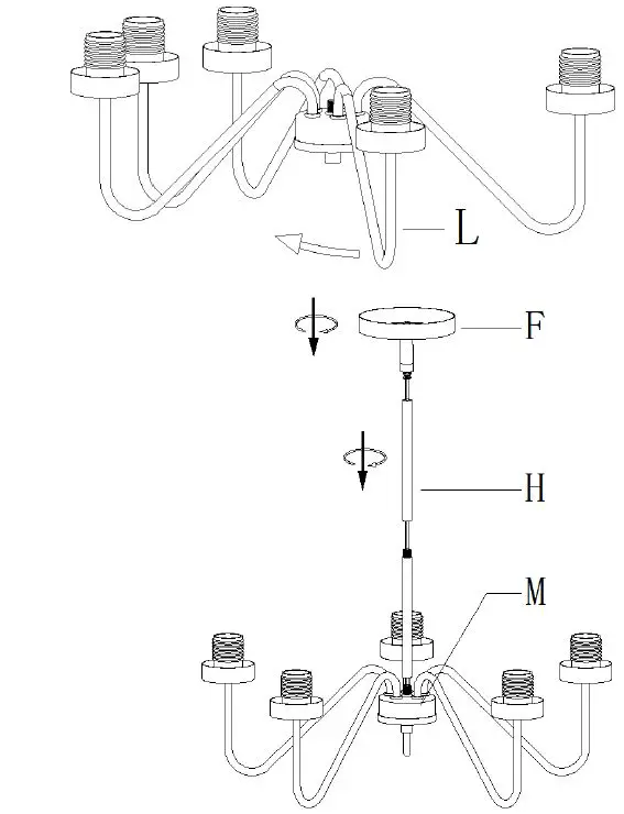 ZEVNI-A04759-5-Light-Brass-Transitional-Chandelier-fig- (5)