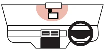 Cobra DASH CAM SC 200 - Attach Camera
