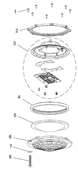 PENTAIR-Slimlite-White-LED-Light-for-Swimming-Pools-FIG-11