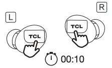 Reset the earphones 2