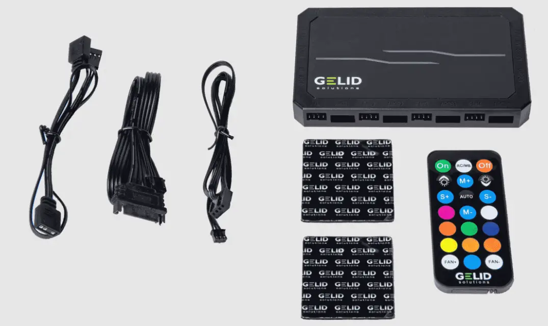 GELID Solutions AMBER 8 PRO 10 Channel RF Remote ARGB Controller PRODUCT
