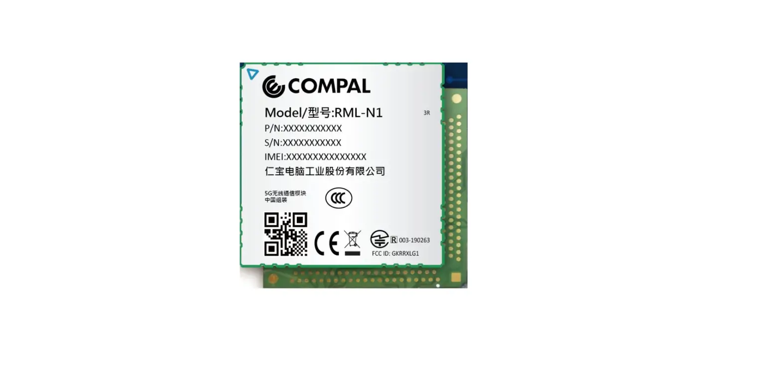 Compal Rml-n1v Lga Module User Manual Compal Rml-n1v Lga Module User Manual